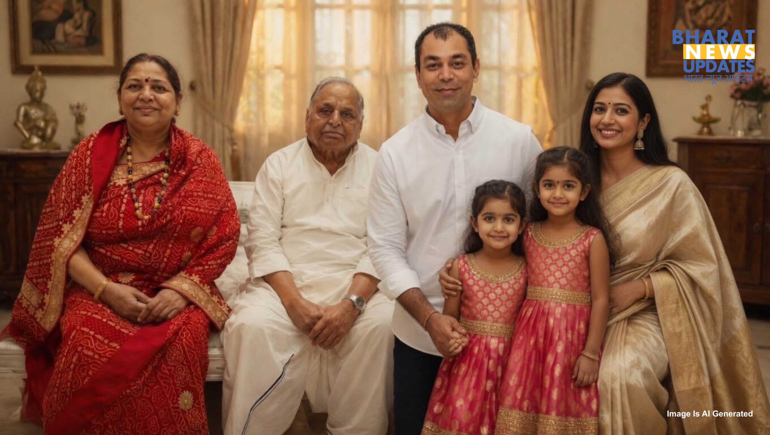 Bharatnewsupdate-Prateek Yadav And Family