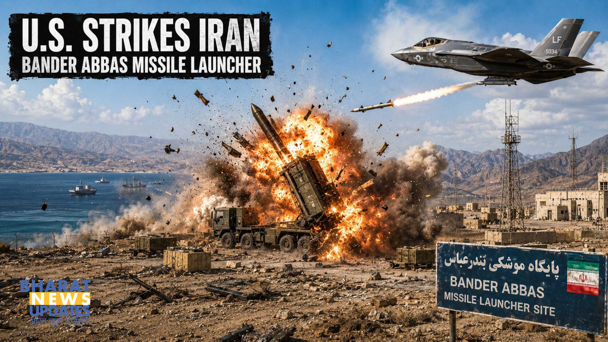 US Strike On Iran Bandar Abbas May 2026