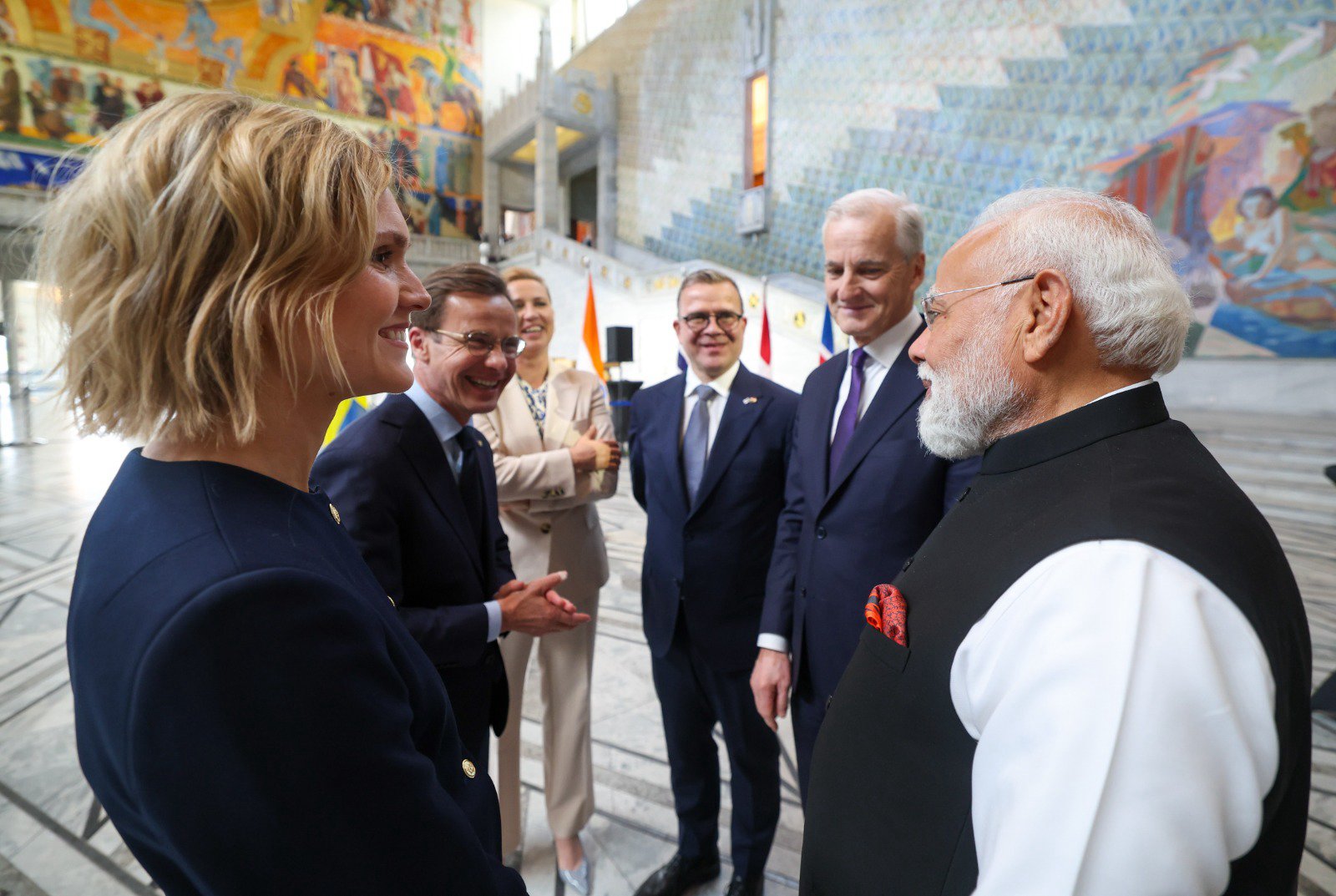 Bharatnewsupdates- 3RD India-Nordik Summit 2026 - 6 Nation Leaders, Oslo- Norway 1