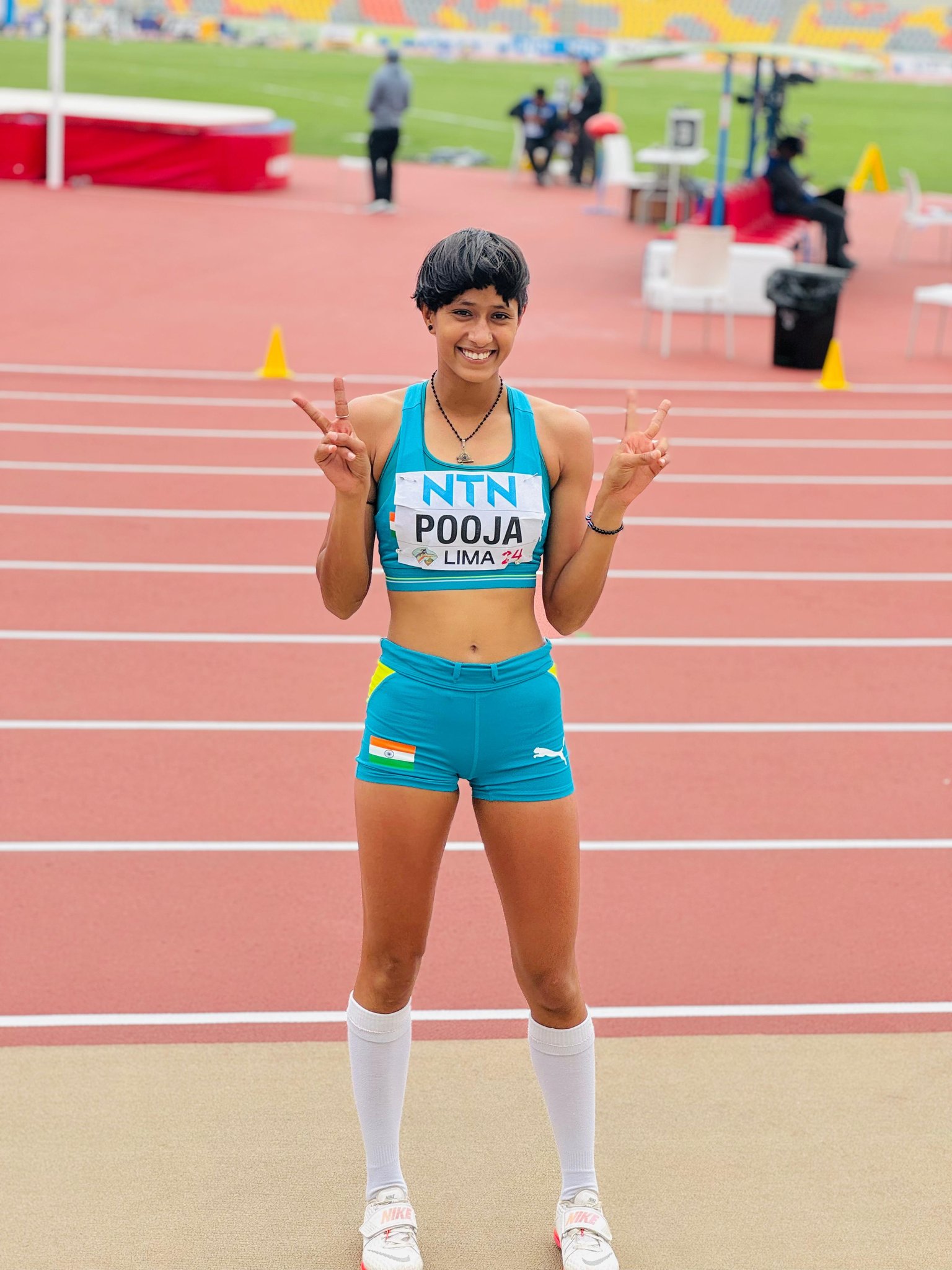 High Jump Gold Medal Pooja Singh - U20, 22nd Asian U20 Athletics Championships- Hong Kong, China