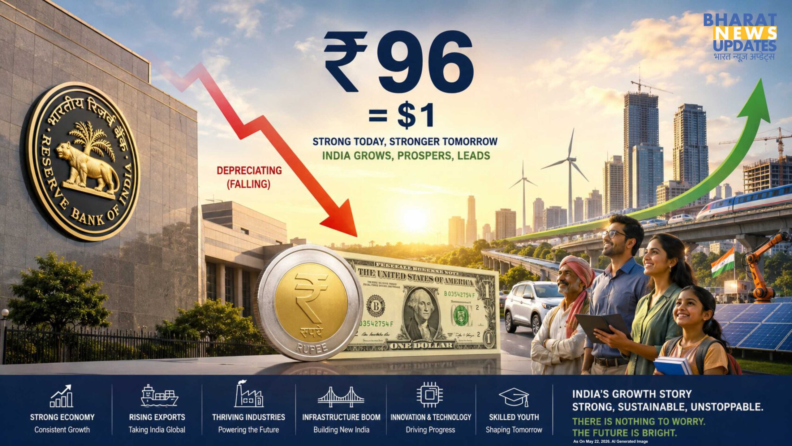₹100 to the Dollar: Myth, Math, or Inevitable?