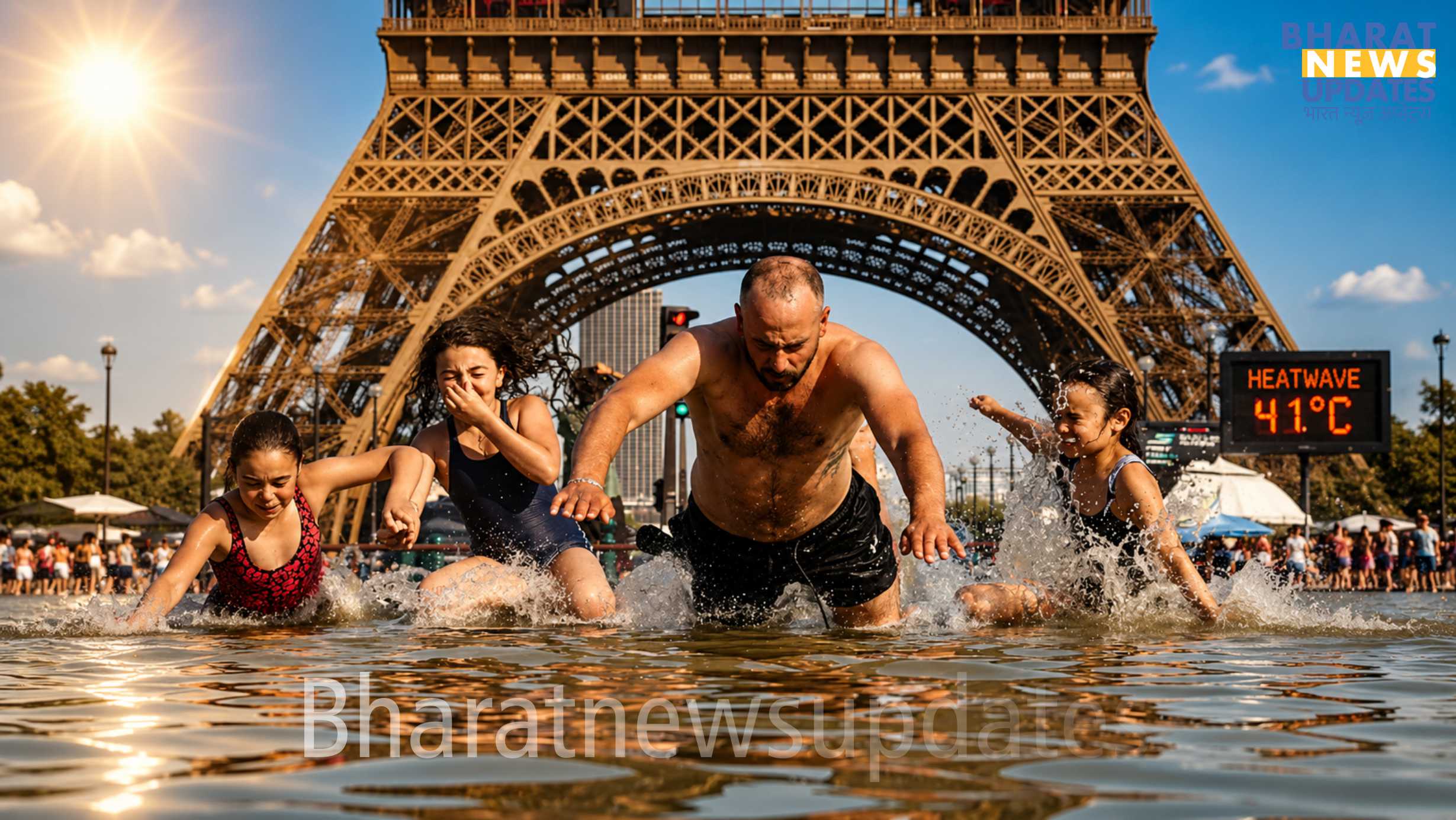 Bharatnewsupdates- Extreme Heatwave from Suffolk to Słubice, Europe 2026 Main