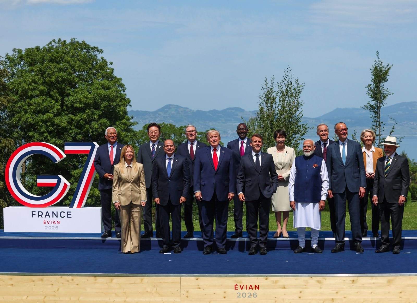 Bharatnewsupdates- PM Modi President Trump and other leader from G7 summit 2026 France
