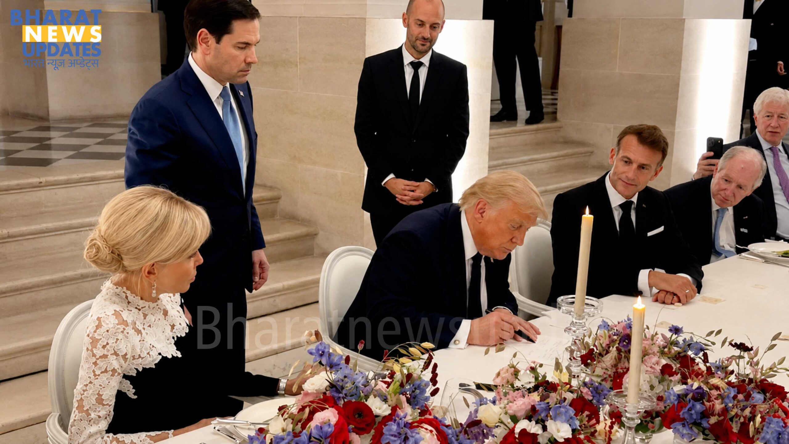 Bharatnewsupdates - President Trump Digitally Signing US-Iran MoU