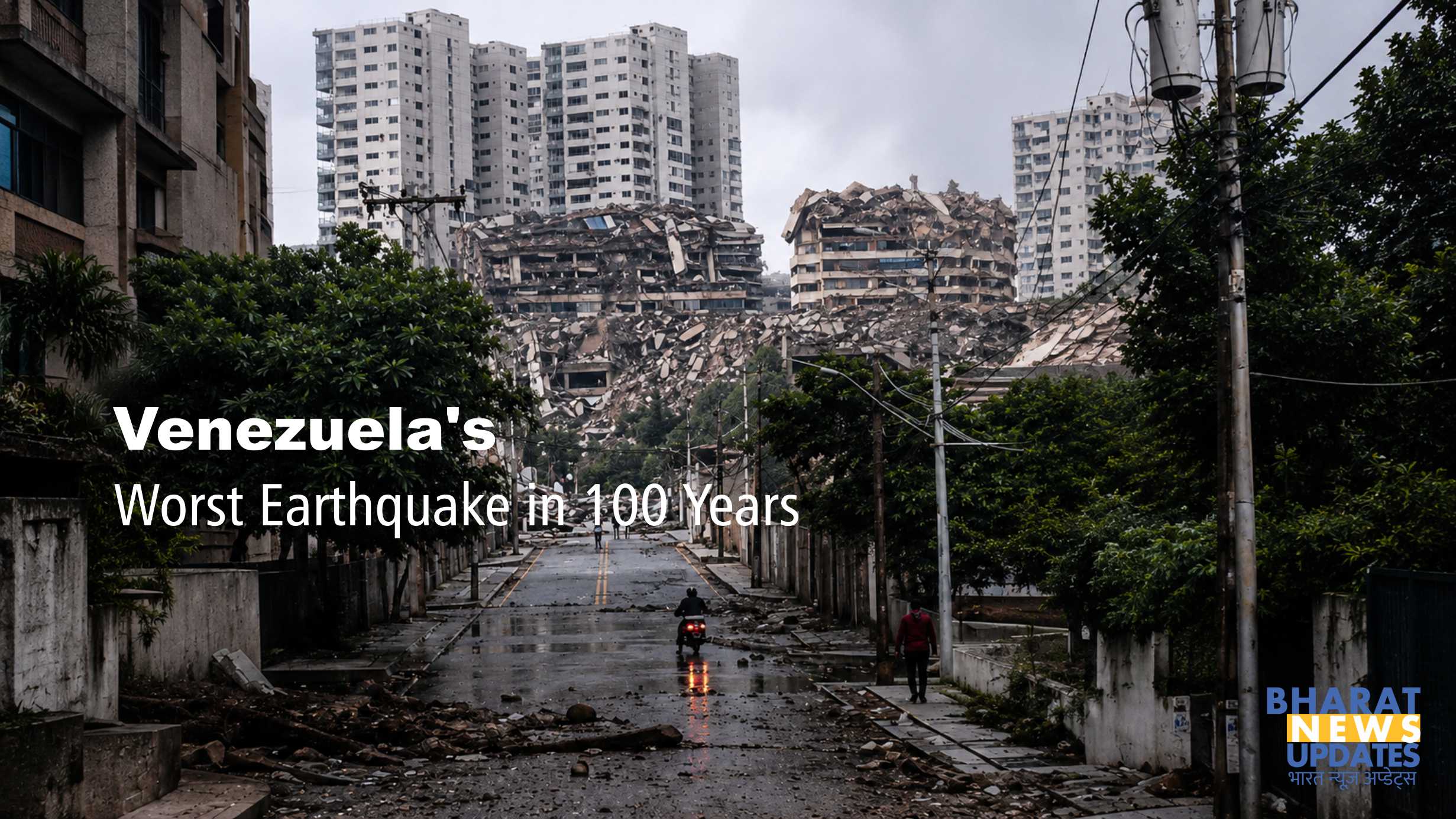 Bharatnewsupdates - Venezuela Caracas Earthquake Main