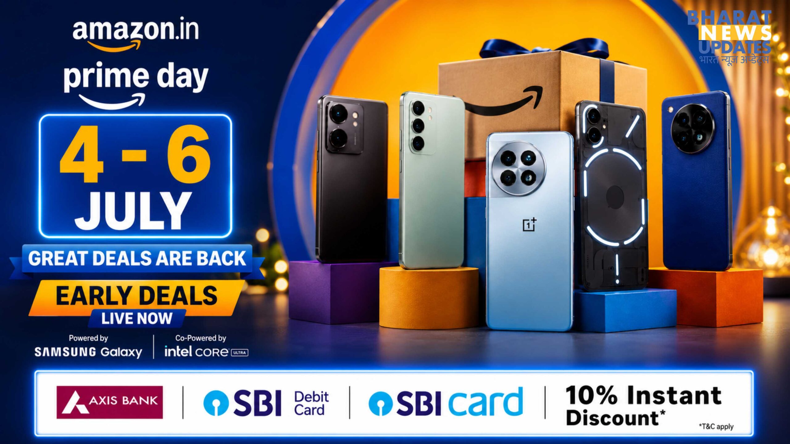 Bharatnewsupdates - Amazon Prime Day Deals 4th July - 6th July