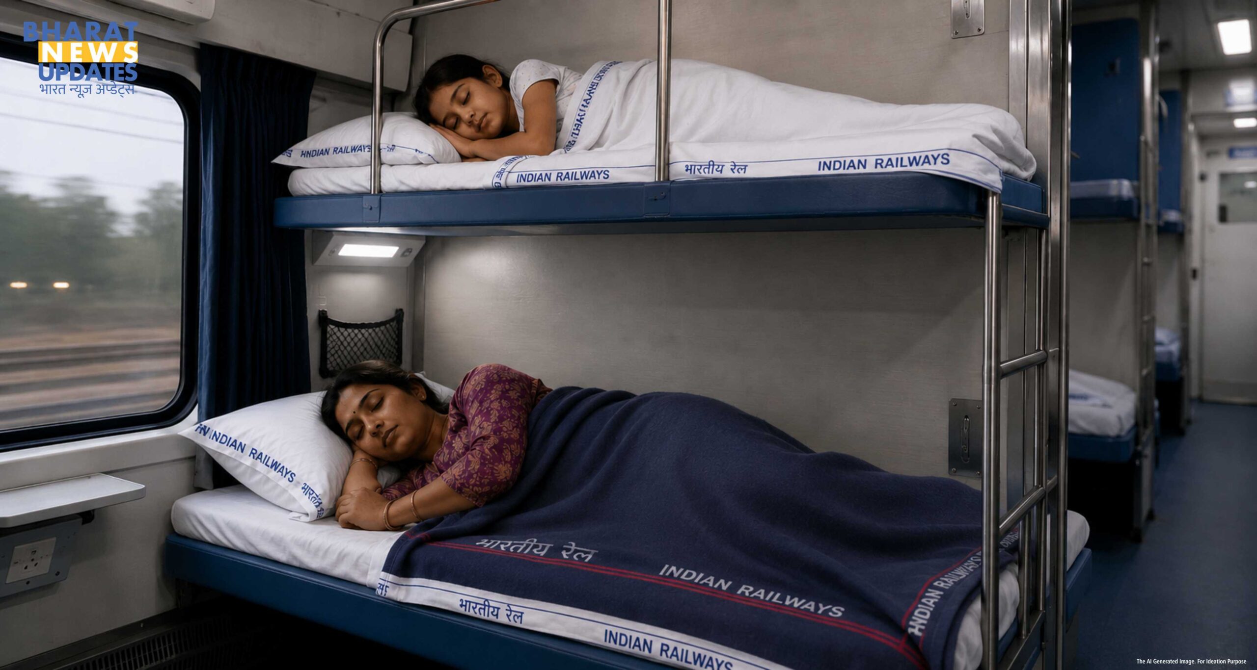 Bharatnewsupdates- Indian Railway Bedsheets Policy