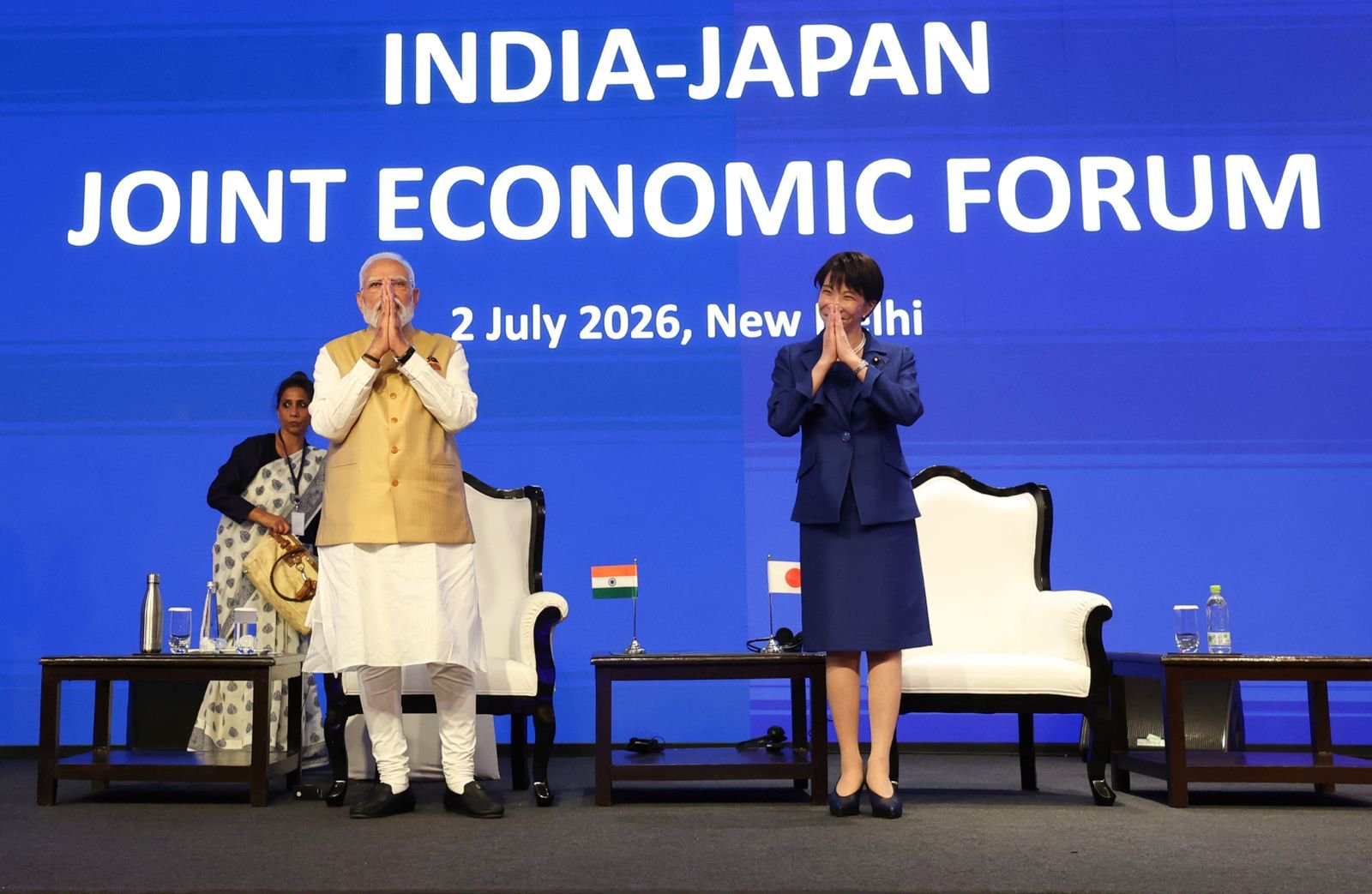Bharatnewsupdates - PM Narendra Modi at India-Japan Joint Economic Forum along with Prime Minister Sanae Takaichi July 2026