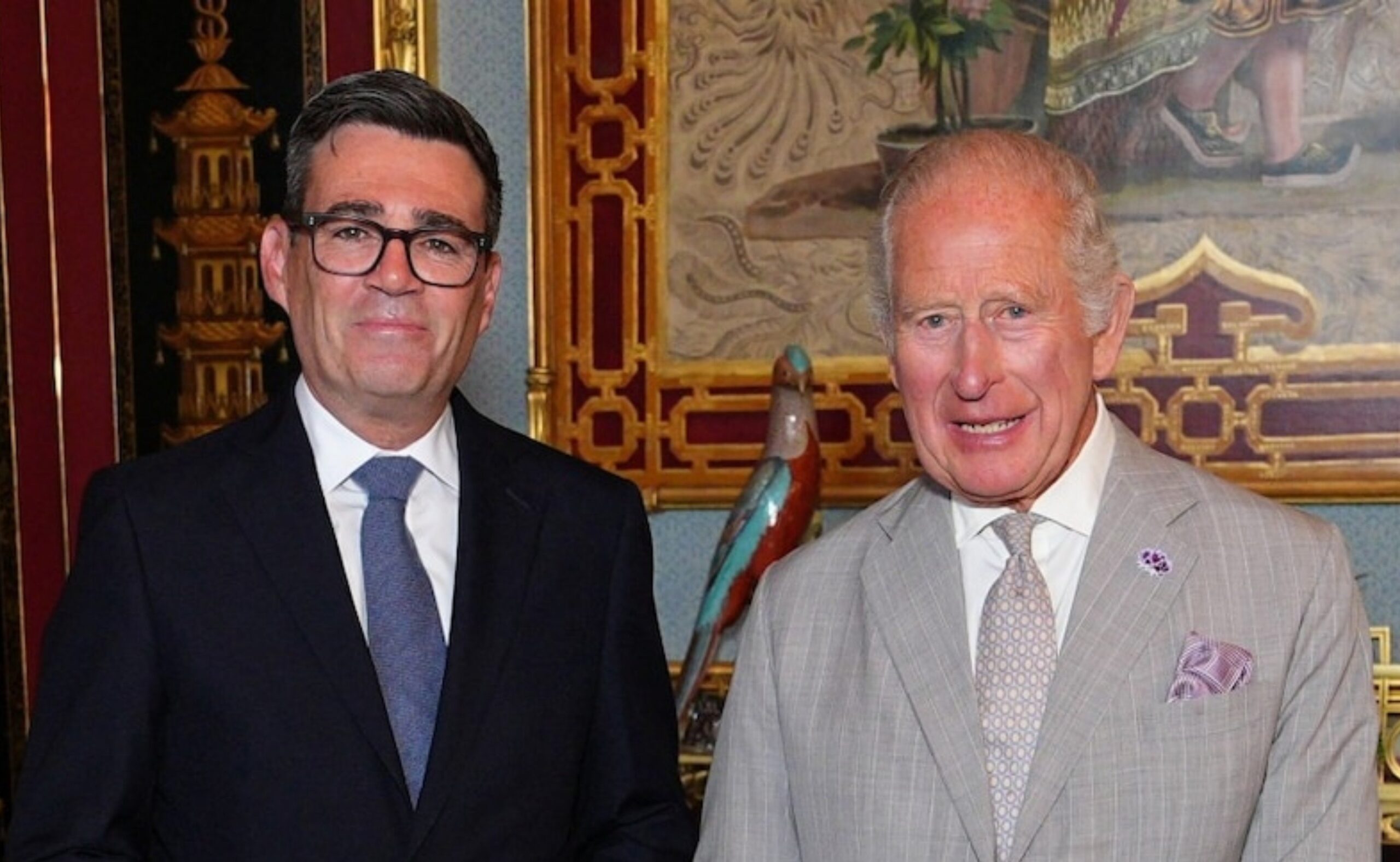 Bharatnewsupdates- UK New PM Andy Burnham With King Charles III