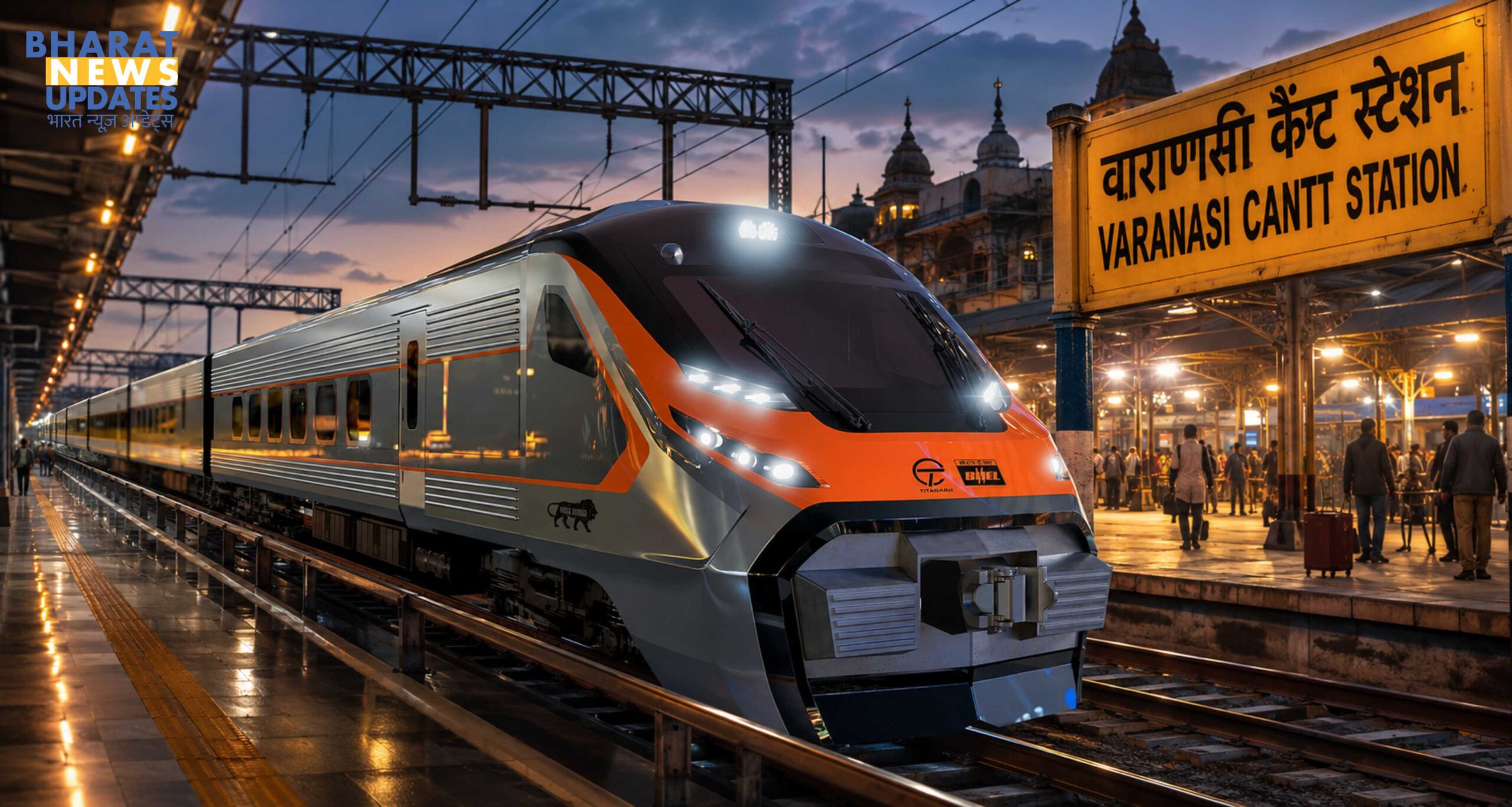 Bharatnewsupdates- Vande Bharat Express From Varanasi to Chheharta