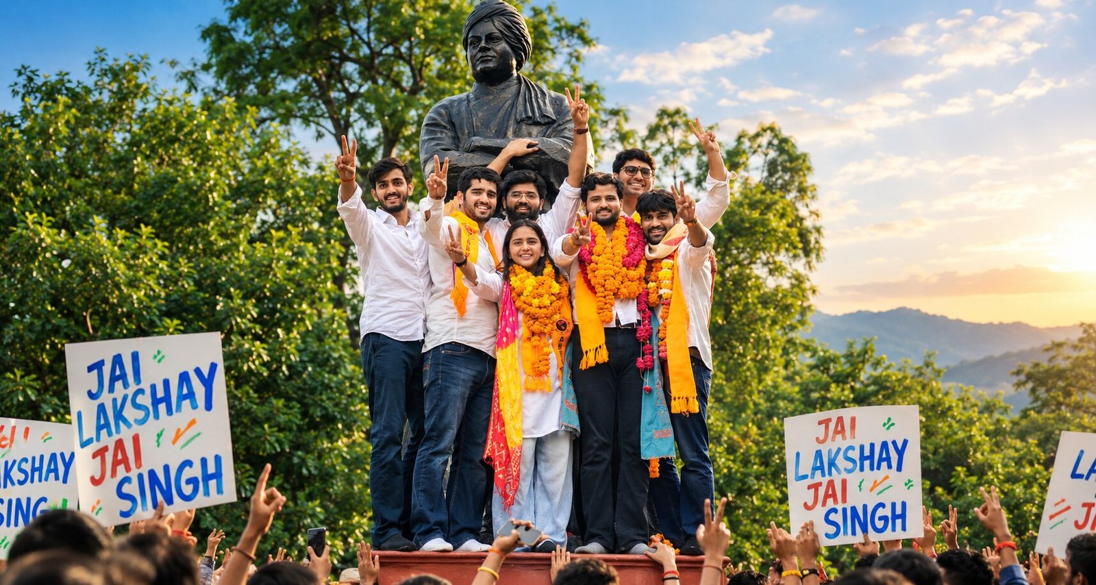 Bharatnewsupdates- DUSU Election ABVP and Independent Won 2026