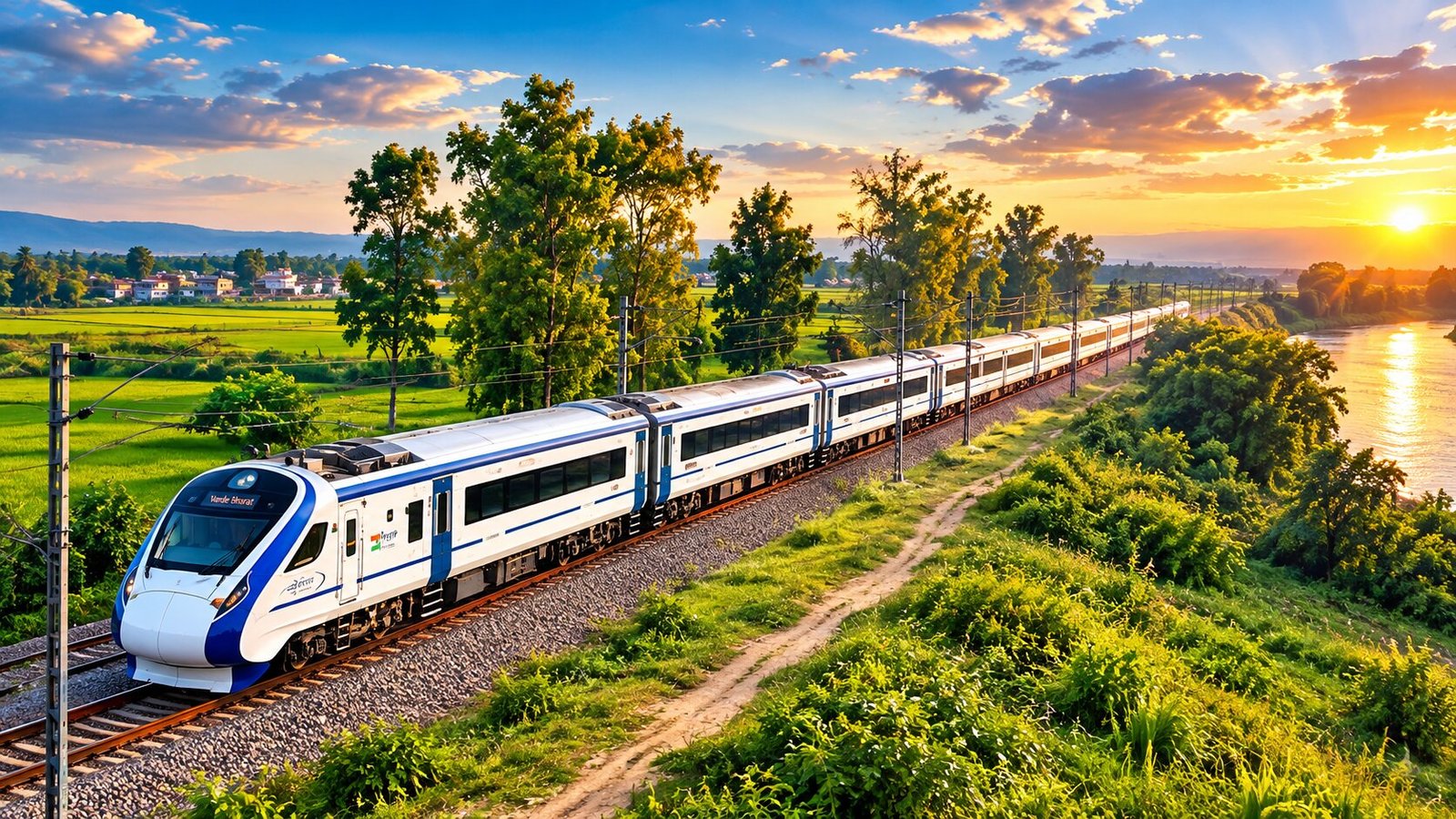 Bharatnewsupdates - Vande Bharat Express Delhi Varanasi Route